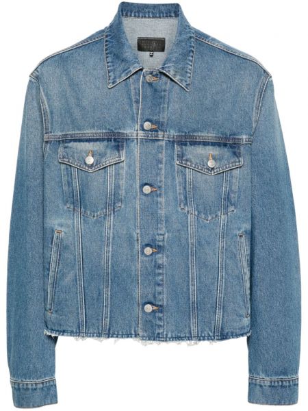 Denimjakke Mm6 Maison Margiela blå