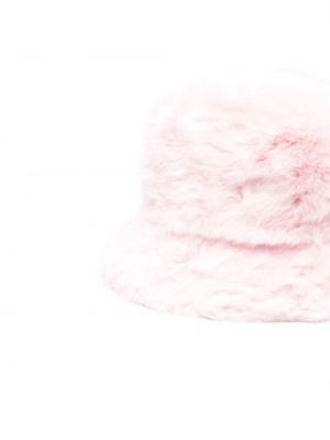 Pelz mütze Stand Studio pink