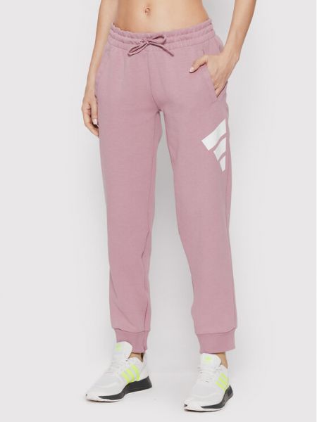 Kalhoty Adidas, růžová