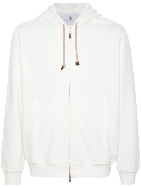 Sweatshirt Brunello Cucinelli hvid