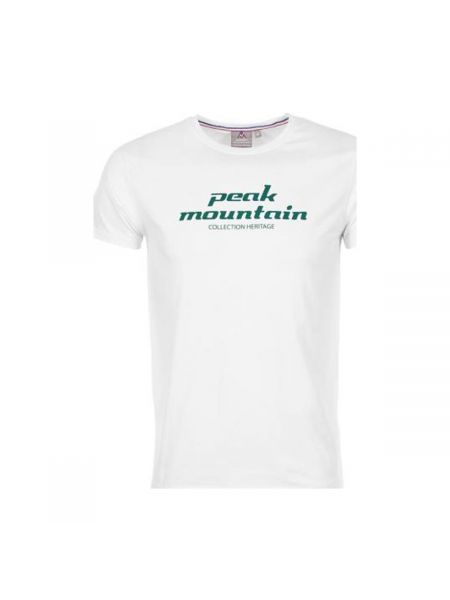 Koszulka z krótkim rękawem Peak Mountain biała