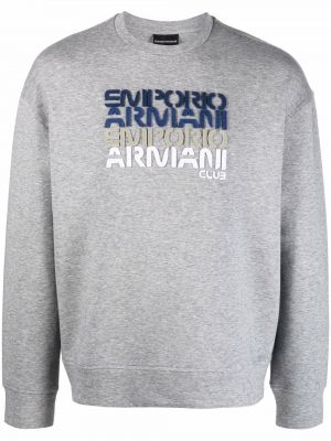 Sweatshirt Emporio Armani grå