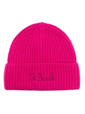 Mütze mit stickerei Mc2 Saint Barth pink