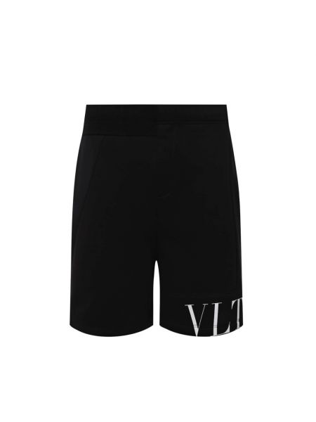 Shorts mit print aus modal Valentino schwarz