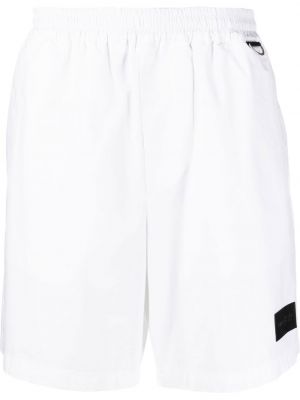 Jersey bomull shorts Low Brand hvit