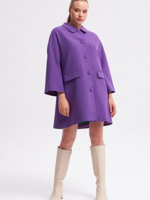 Kabát Gusto fialový