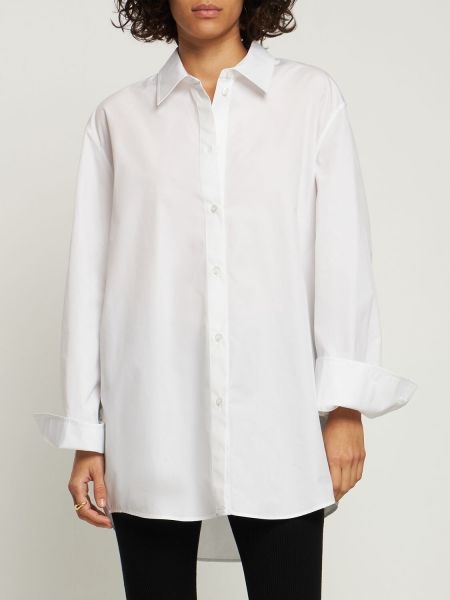 Košile s výšivkou Nina Ricci bílá