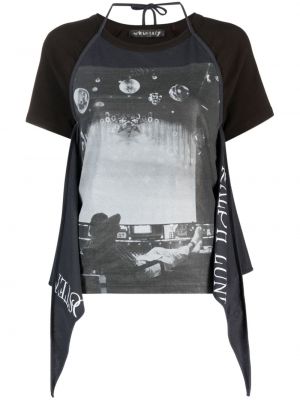 T-shirt con stampa Our Legacy nero