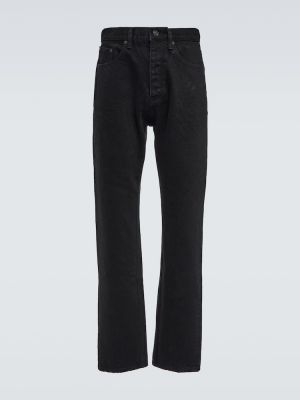 Straight fit džíny Balenciaga černé