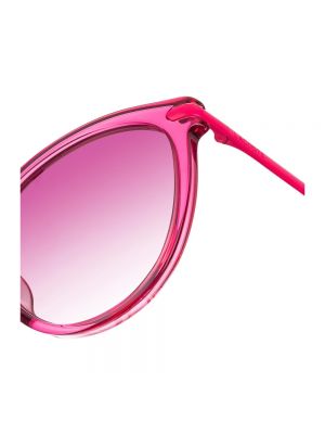 Okulary przeciwsłoneczne Lacoste różowe