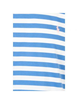 Koszulka w paski Polo Ralph Lauren niebieska