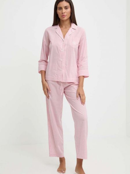 Różowa piżama Lauren Ralph Lauren