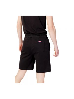 Pantalones cortos de algodón Us Polo Assn negro