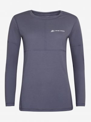 Tričko s dlhými rukávmi Alpine Pro sivá