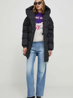 Pernata jakna oversized Tiffi crna