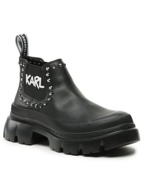 Stivali di gomma Karl Lagerfeld nero