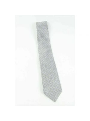 Krawat Bvlgari Vintage szary