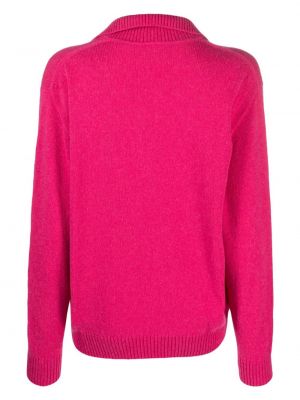 Sweter Lacoste różowy