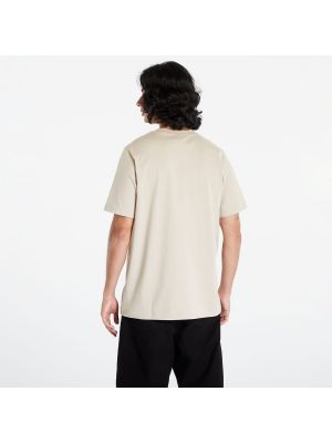 Tričko s krátkými rukávy s aplikacemi Adidas Originals béžové