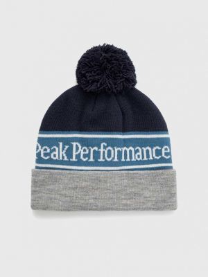 Dzianinowa czapka Peak Performance szara