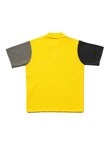 Camisa con bordado Erl amarillo