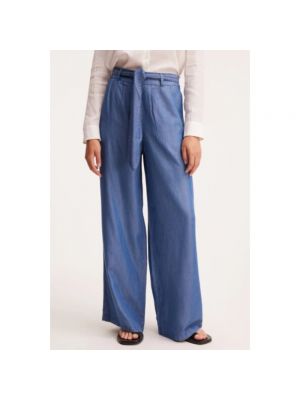 Pantalones bootcut Denham azul
