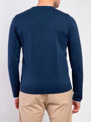 Пуловер Fred Mello синий