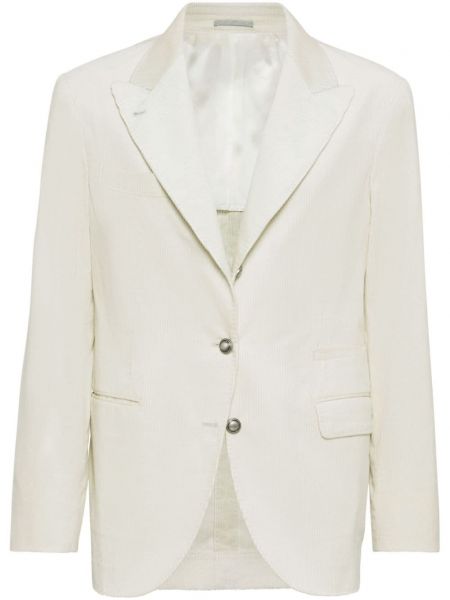 Blazer Brunello Cucinelli hvid