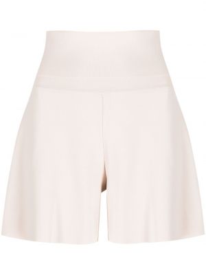 Pantalones cortos de cintura alta Stella Mccartney rosa