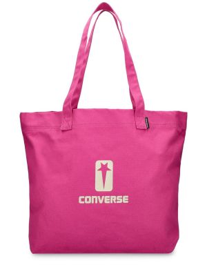 Shopper torbica Drkshdw X Converse ružičasta