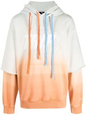 Hoodie mit farbverlauf Mauna Kea grün