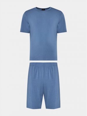 Pyjama Hanro blau