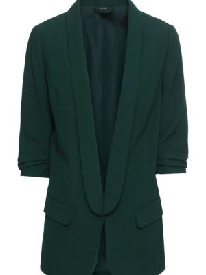 Длинный пиджак Bodyflirt зеленый