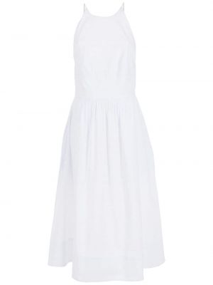 Памучна миди рокля Osklen бяло