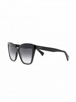 Okulary przeciwsłoneczne gradientowe oversize Lanvin czarne