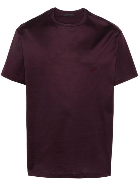 Βαμβακερή μπλούζα με κέντημα Low Brand