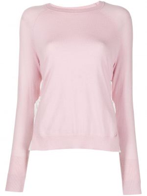 Кашмирен пуловер Onefifteen розово