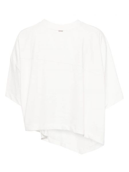 Asymetrické tričko System bílé