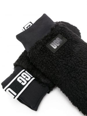 Fleecové rukavice Ugg černé