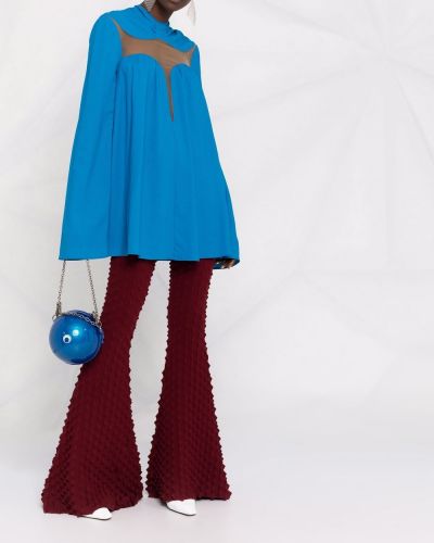 Transparentes minikleid Stella Mccartney blau