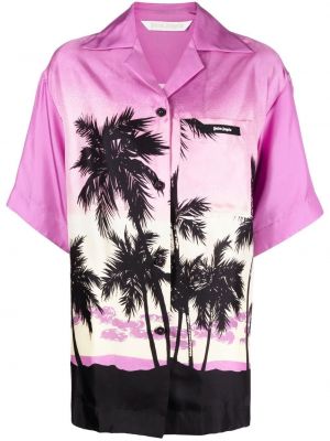 Риза с принт Palm Angels