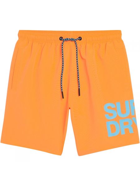 Bermuda kratke hlače Superdry narančasta