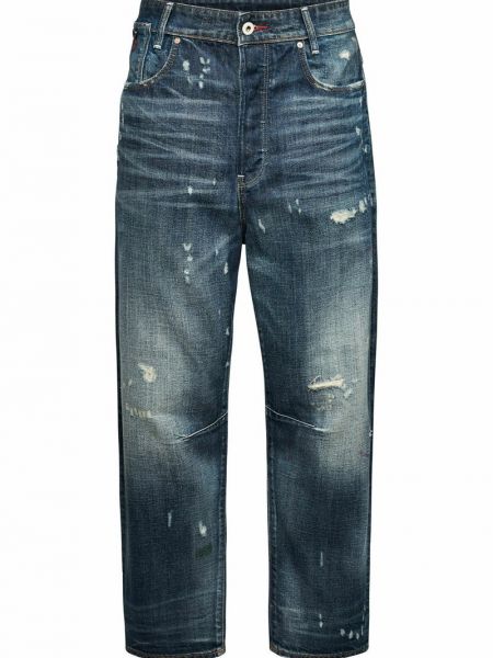 Jeansy relaxed fit G-star niebieskie