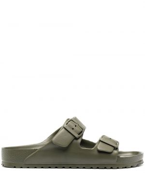 Sandalias con hebilla Birkenstock verde