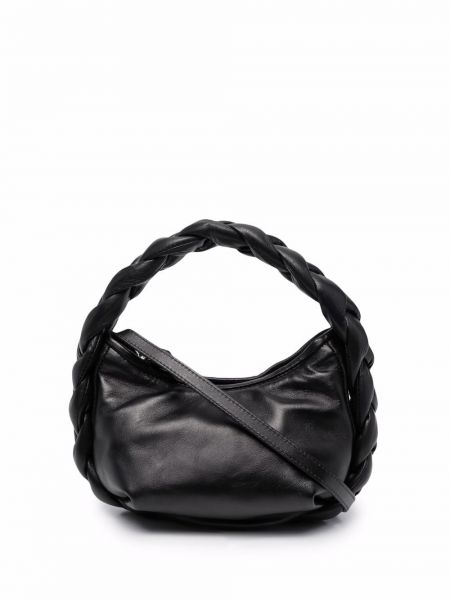 Geflochtene tasche Hereu schwarz