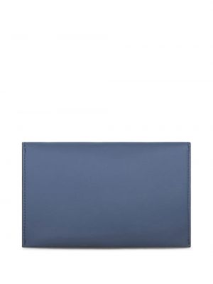 Portfel skórzany Etro niebieski