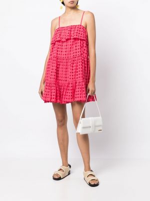 Pruhované šaty Solid & Striped růžové