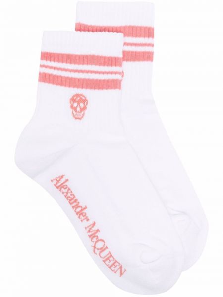 Чорапи Alexander Mcqueen бяло