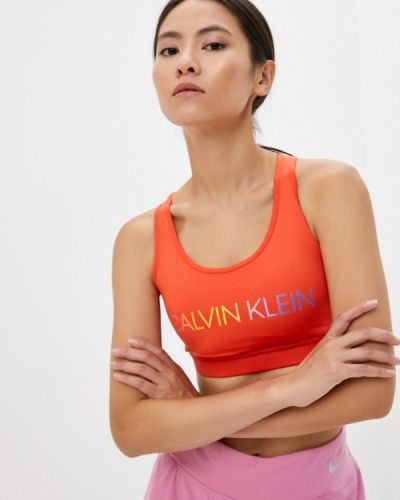 Спортивный топ Calvin Klein Performance, красный