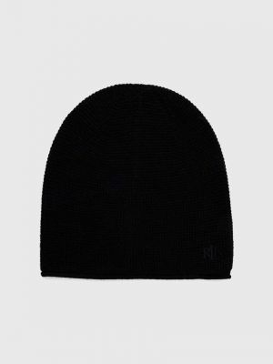 Вълнена шапка Lauren Ralph Lauren черно